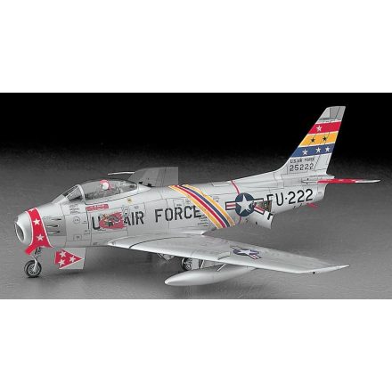 Hasegawa F-86F-30 Sabre U.S.A.F. makett