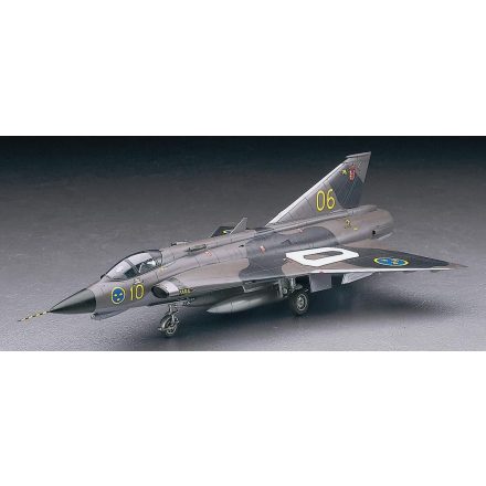 Hasegawa J-35F/J Draken Swedish Air Force Limited Edition makett