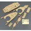 Hasegawa QG48 IJN Battleship Mikasa Wooden Deck - makett feljavító készlet