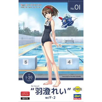   Hasegawa 52172 Egg Girls Collection 01 'Rei Hazumi' w/F-2 - figura