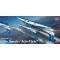 Hasegawa Kawasaki T-4 - Blue Impulse "Acro View" - katonai repülő makett