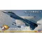 Hasegawa Ace Combat 7 Skies Unknown F-16 Fighting Falcon (C Version) 'Mage' - katonai repülő makett