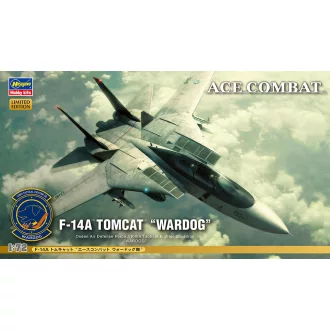   Hasegawa Ace Combat F-14 A Tomcat - "Wardog" Osean Air Defense Force (108th Tactical Fighter Squadron) - katonai repülő makett