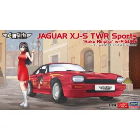   Hasegawa Jaguar XJ-S TWR Sports "Haku Rinpha" with Figure makett