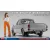 Hasegawa Datsun Sunny Truck Long Body Deluxe With Girl's Figure makett