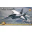 Hasegawa F/A-18F Super Hornet Block III With Conformal Tanks, Ace Combat 7 Skies Unknown - katonai repülő makett