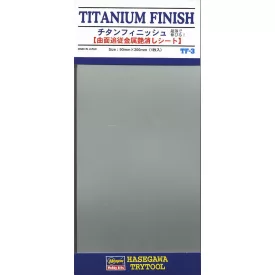 Hasegawa Titanium Finish Decal