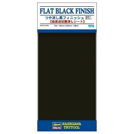 Hasegawa Flat Black Finish Decal