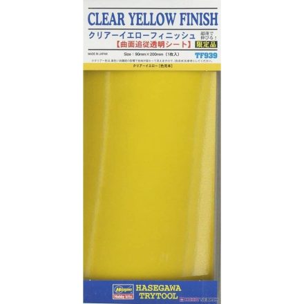 Hasegawa Clear Yellow Finish Decal