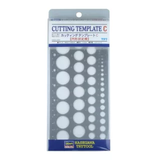 Hasegawa Cutting Template C - modellező szerszám