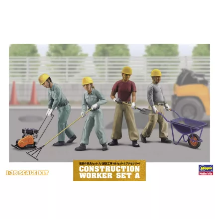 HAsegawa Construction Worker Set A