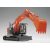 Hasegawa Hitachi Excavator ZAXIS 135US makett