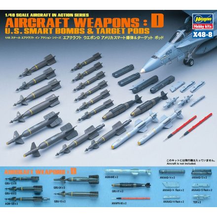 Hasegawa U.S. AIRCRAFT WEAPONS D