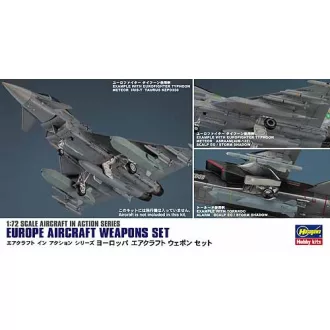   Hasegawa Europe Aircraft Weapons Set - makett feljavító készlet