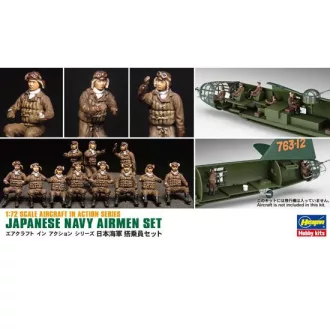 Hasegawa Japanese Navy Airmen Set - figura