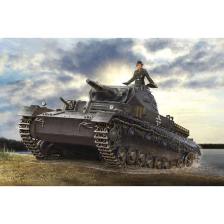 Hobby Boss German Panzerkampfwagen IV Ausf D/TAUCH makett