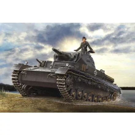 Hobby Boss German Panzerkampfwagen IV Ausf D/TAUCH makett