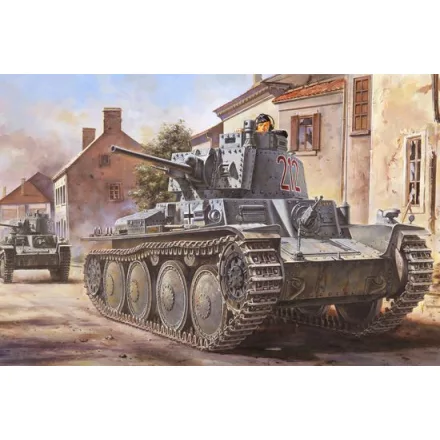 Hobby Boss German Pz.Kpfw. /Pz.BfWg 38(t) Ausf.B makett