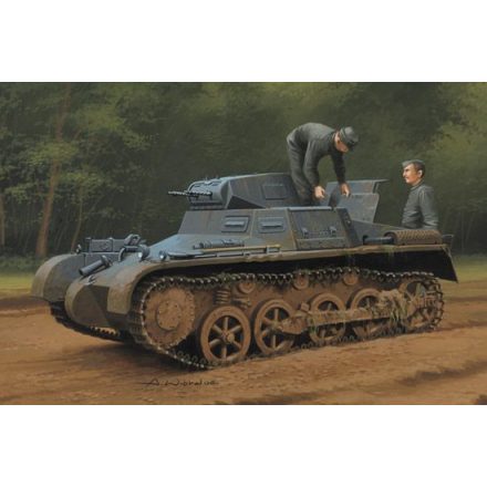 Hobby Boss German Panzer 1Ausf A Sd.Kfz.101(Early/ Late Version) makett