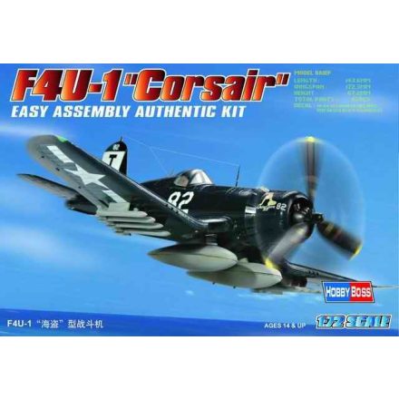 Hobby Boss F4U-1D ''Corsair'' makett
