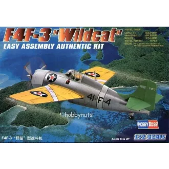 Hobby Boss F4F-3 ''Wildcat'' makett