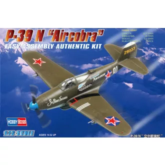   Hobby Boss American P-39 N 'Aircacobra' repülő makett
