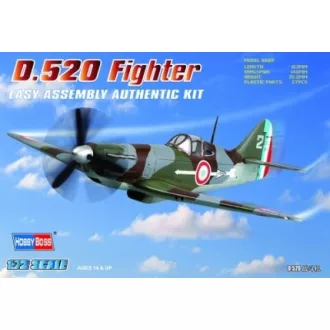 Hobby Boss French D.520 Fighter makett