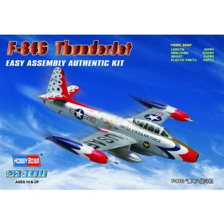 Hobby Boss American F-84G 'ThunderJet' makett