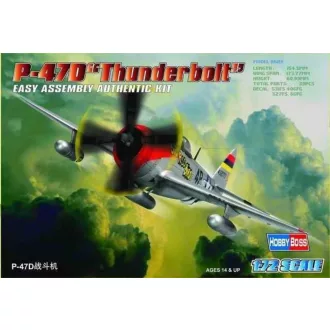   Hobby Boss P-47D ''Thunderbolt'' repülő makett