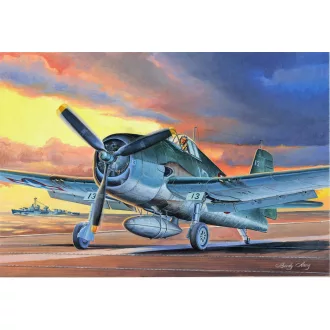 Hobby Boss F6F-3 Hellcat Late Version repülő makett