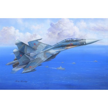 Hobby Boss Su-27UB Flanker C makett