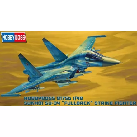 Hobby Boss Russian Su-34 Fullback Fighter-Bomber makett