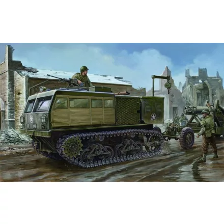 Hobby Boss M4 High Speed Tractor(155mm/8-in./240mm) makett
