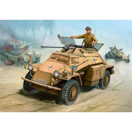 Hobby Boss Sd.Kfz. 222 Leichter Panzerspahwagen 2cm makett