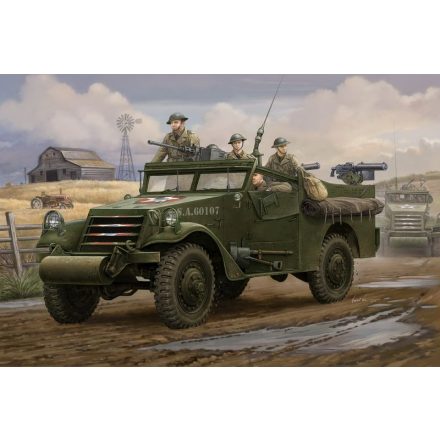 Hobby Boss M3A1 Scout Car 'White' Early Version makett