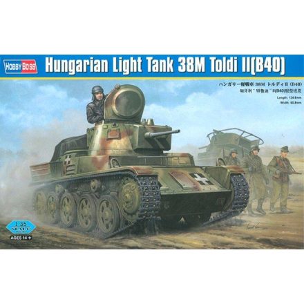 Hobby Boss Hungarian Light Tank 38M Toldi II (B40) makett