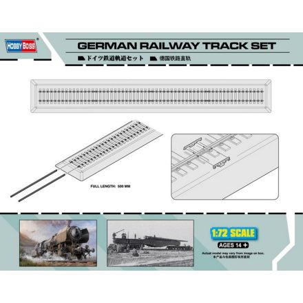 Hobby Boss German Railway Track set makett