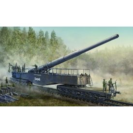 Hobby Boss German 280mm K5(E) Railway Gun Leopold makett