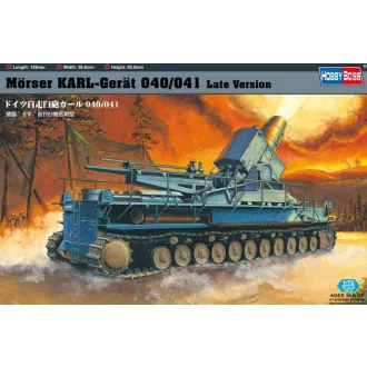  Hobby Boss Mörser Karl-Gerät 040/041 Late Version harcjármű makett