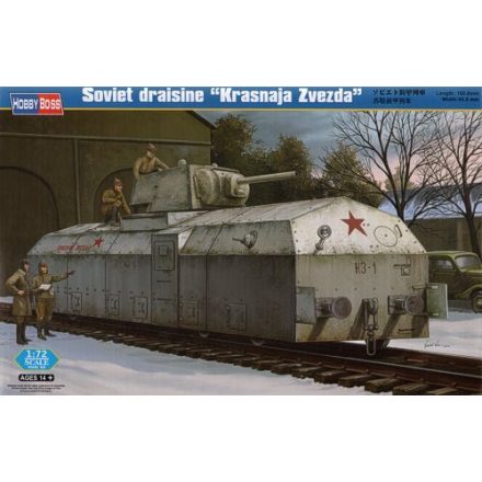 Hobby Boss Soviet Armoured Train makett