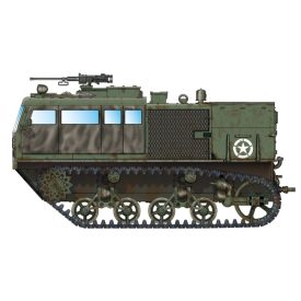 Hobby Boss M4 High Speed Tractor (3-in./90mm) makett
