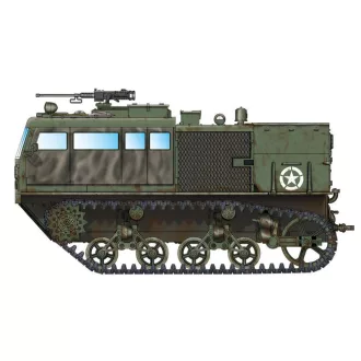   Hobby Boss M4 High Speed Tractor (3-in./90mm) katonai jármű makett