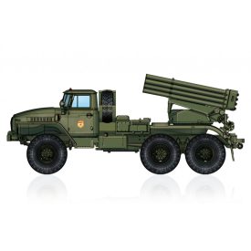   Hobby Boss Russian BM-21 Grad Multiple Rocket Launcher makett