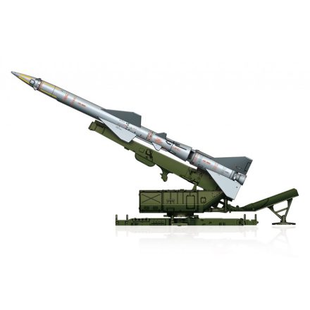 Hobby Boss Sam-2 Missile with Launcher Cabin makett