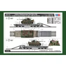Hobby Boss Schwere Plattformwagen Type SSyms 80&Pz.Kpfw.VI Ausf.E Sd.Kfz181 TigerI(Mid Prod vasúti makett