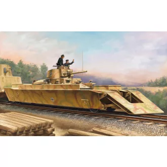 Hobby Boss German Panzerträgerwagen vasúti makett