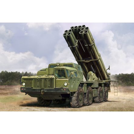 Hobby Boss Russian 9A52-2 Smerch-M multiple rocket launcher of RSZO 9k58 Smerch MRLS makett
