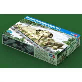 Hobby Boss German Panzerjagerwagen Vol.1 vasúti makett