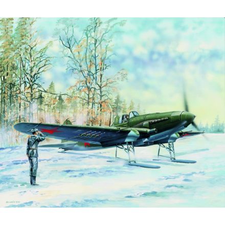 Hobby Boss IL-2 Sturmovik on Skis makett