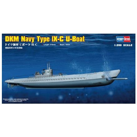 Hobby Boss German Navy Type IX-C U-Boat makett